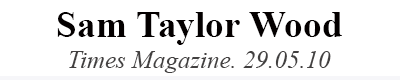 Sam Taylor Wood
